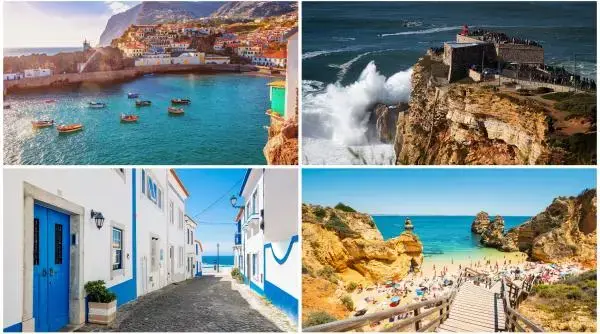 Portugalia ascunsă: 8 orașe de poveste, de la plaje aurii la valuri gigantice