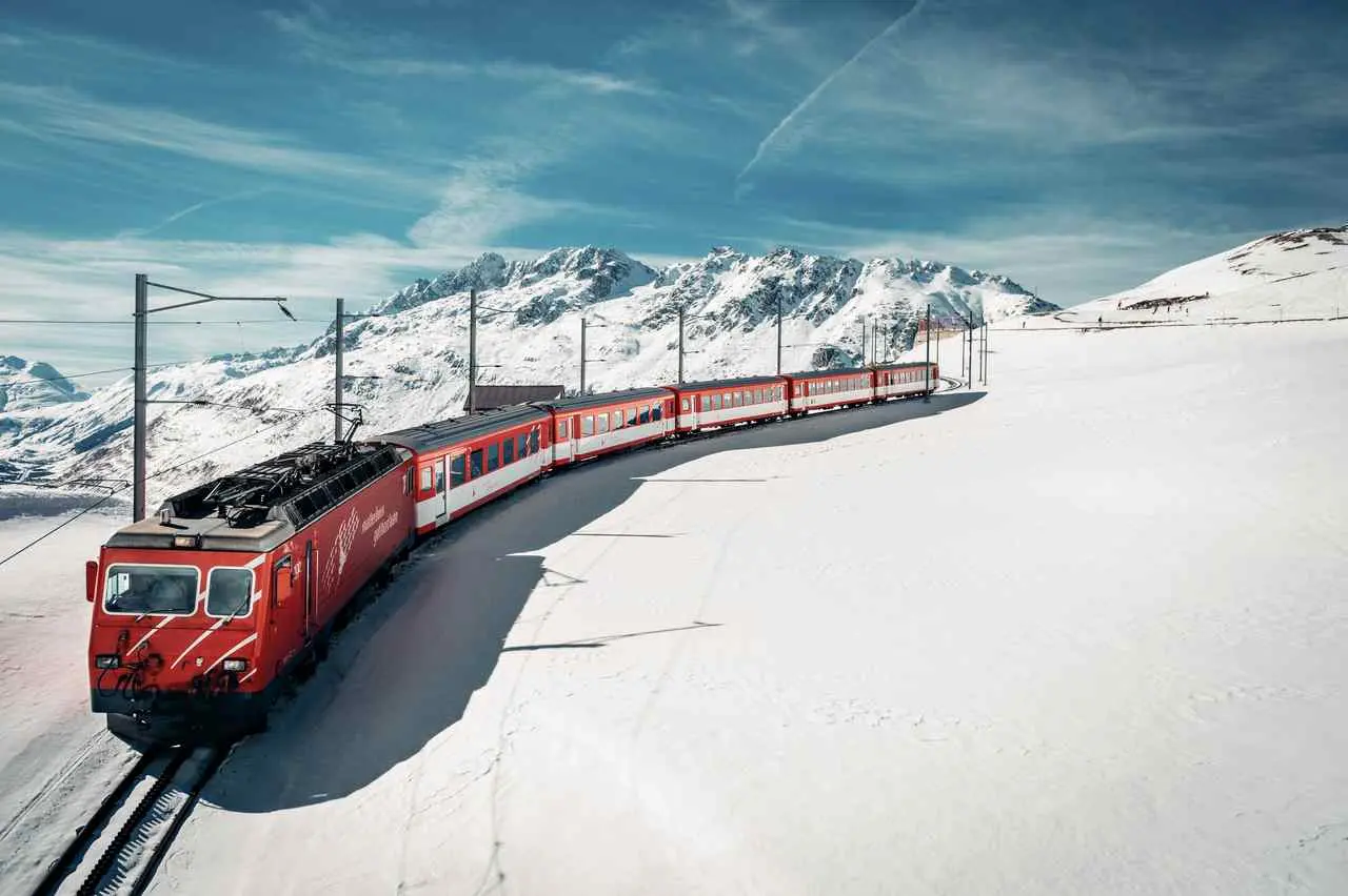 11 stațiuni de schi europene accesibile cu tren