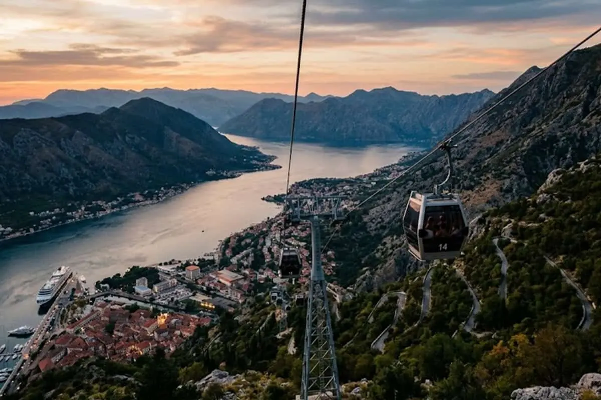Muntenegru utilizează cablul Kotor-Lovćen pentru a sprijini comunitățile locale, sportul și turismul cultural