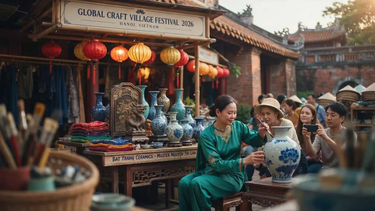 Hanoi devine, în noiembrie 2026, inima mondială a meșteșugurilor tradiționale