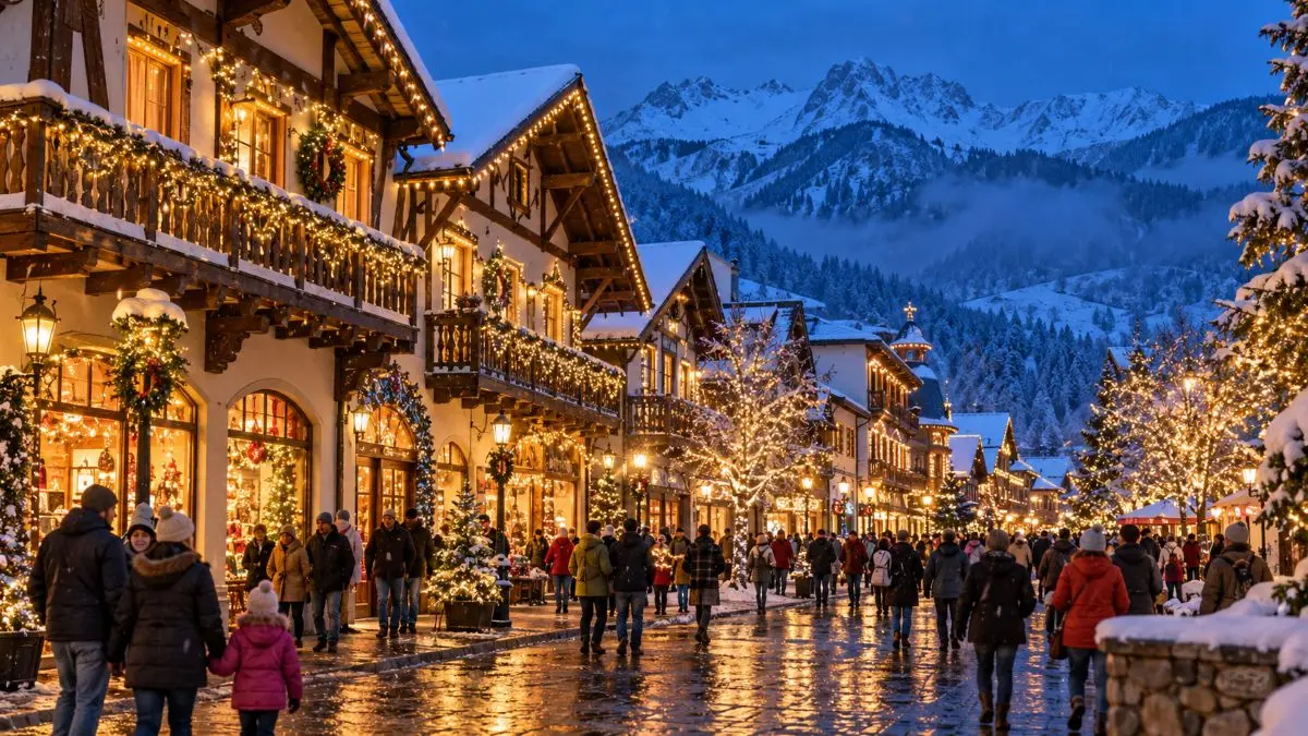 Leavenworth: Un colț de Bavaria pierdut în zăpezile din Washington