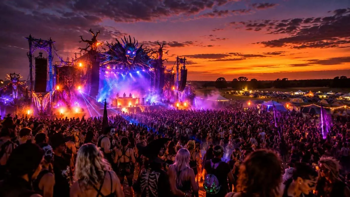 Neon Hallows 2026: trei zile de muzică și camping pe Halloween în Texas