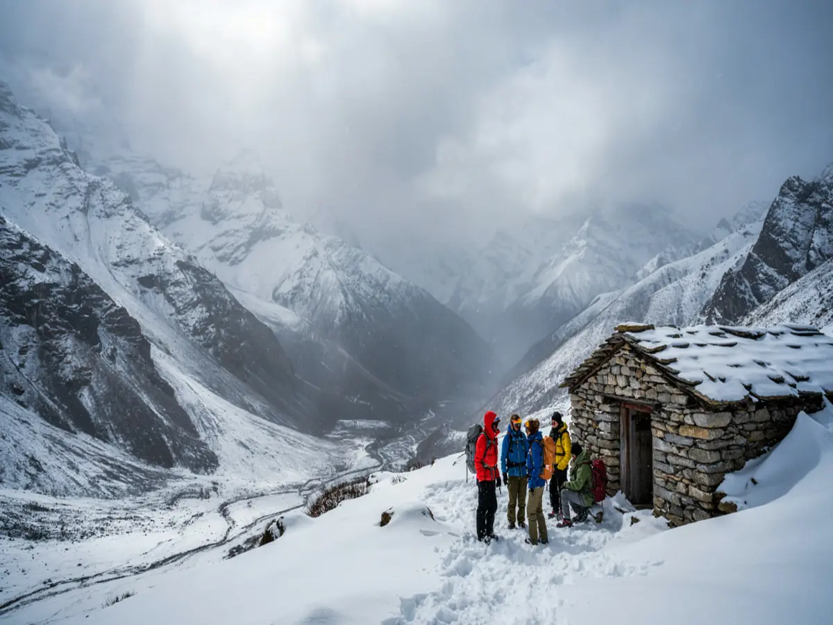 Nepal suspendă permisiunile de călătorie în zonă restrictivă ca sprijin pentru turism pentru furtunile periculoase
