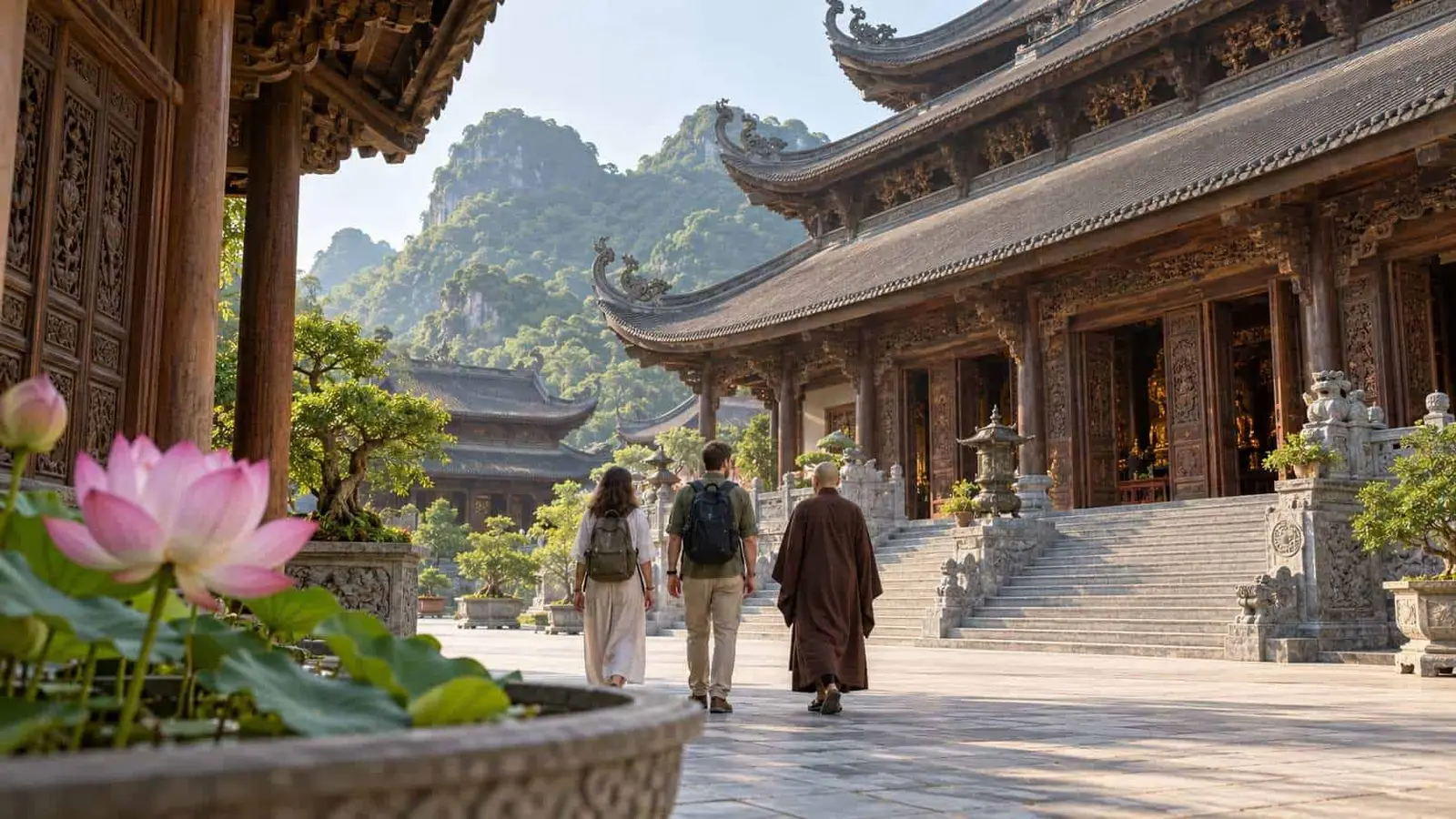 Ochii lui Ninh Binh din Vietnam repetă turismul în timp ce festivalul budist se conectează cu locuitorii japonezi