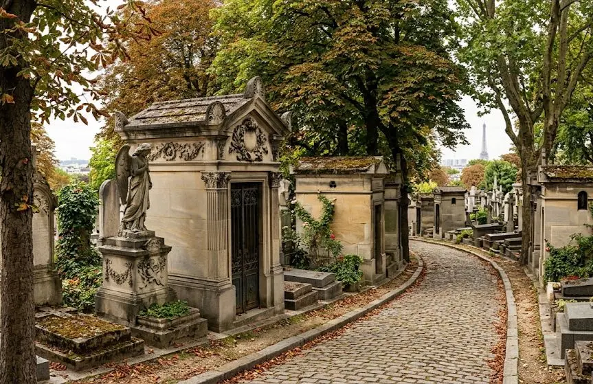 Père-Lachaise urmărește Highgate și mai mult ca cel mai misterios cimitir din Europa