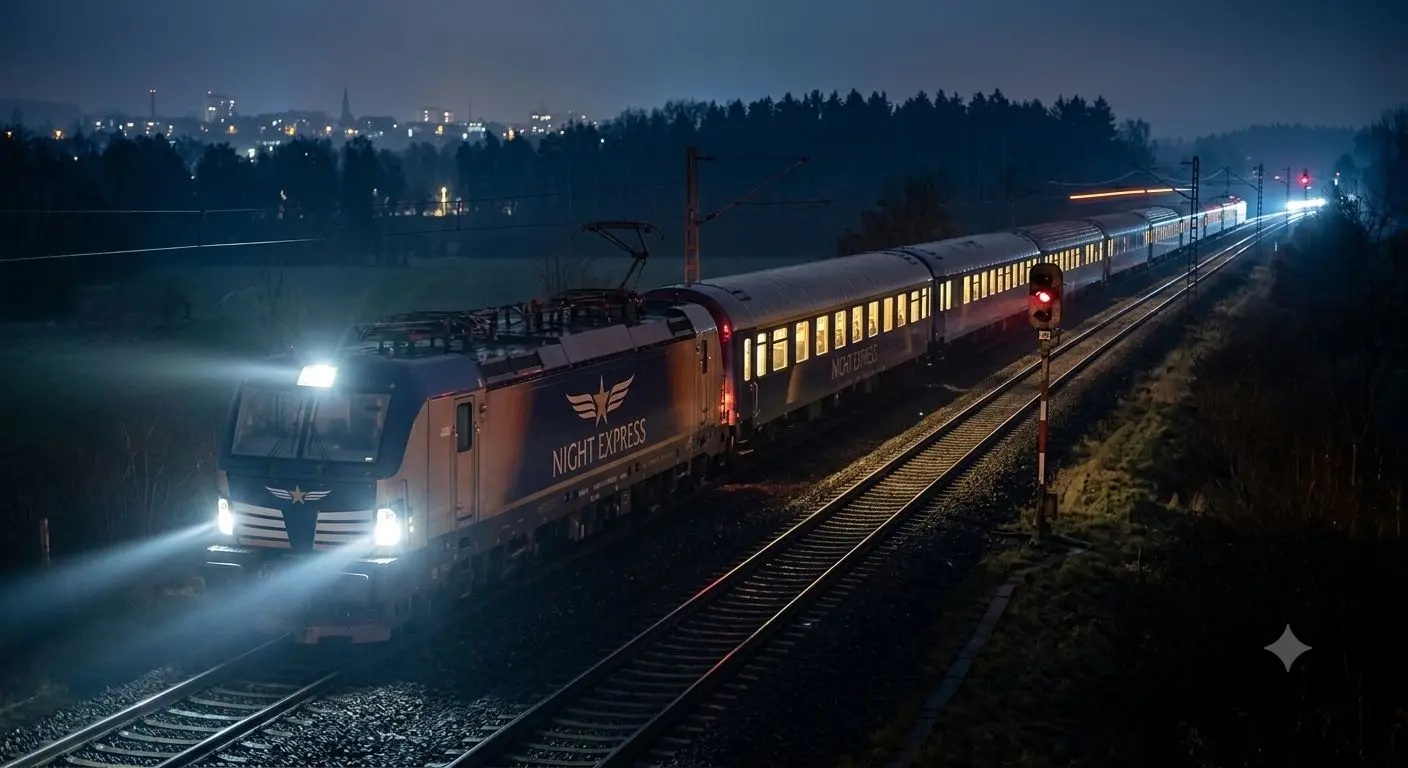 Rețeaua de trenuri de noapte din Germania se extinde cu rute noi și spectaculoase