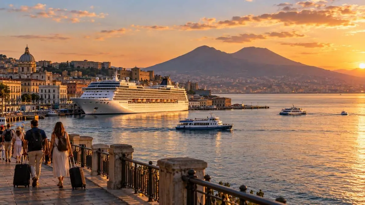 Turismul de croazieră din Napoli, Italia, oferă o poartă spectaculoasă către Pompei și Capri