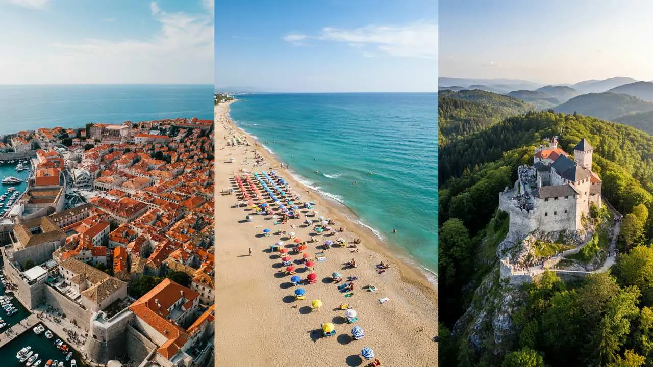 Turismul din România scade brusc, în timp ce Croația înregistrează creștere record în Europa