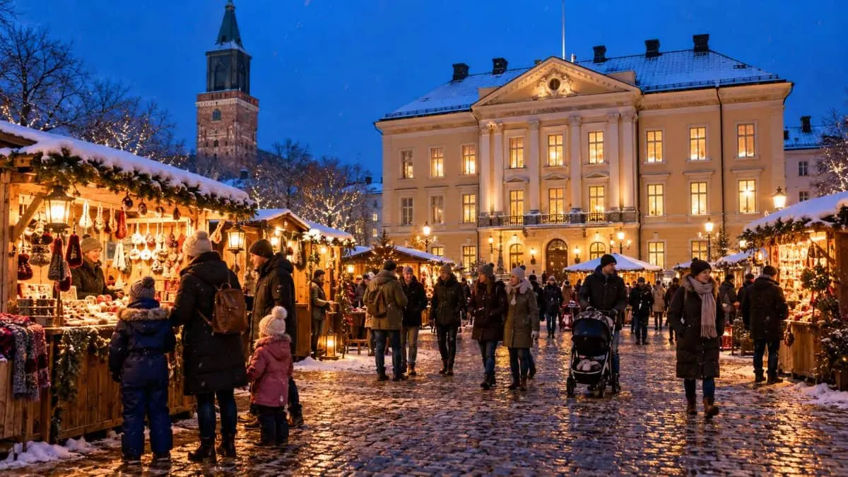 Magia Nordului: Turku, destinația de basm a iernii finlandeze
